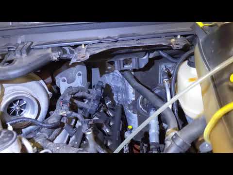 Ford 6.0 Powerstroke, head stud install w/o cab or cylinder head removal