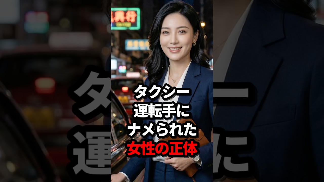 タクシーに乗った女性の正体#スカッとする話 #スカッと