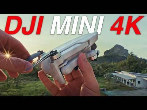 DJI Mini 4K Fly More Combo, Drone with 4K UHD Camera for Adults, Under 249 g, 3-Axis Gimbal Stabilization, 10km Video Transmission, Auto Return, 3 Batteries for 93-Min Max Flight Time, QuickShots video review thumbnail