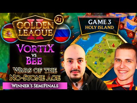 Golden League II - Wars of the No-Stone Age - VortiX vs Bee - G3
