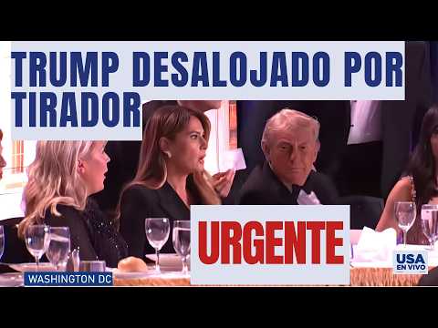 MOMENTO HISTÓRICO EN ESPAÑOL Trump atiende la Cena de Corresponsales por primera vez | USA EN VIVO 🔴