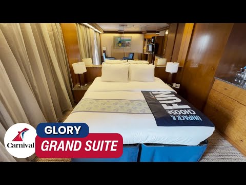 Carnival Glory Grand Suite 7306 | Luxury, Space & Stunning Views