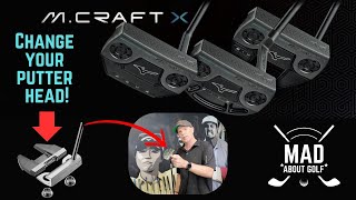 Change your putter head with Mizuno M Craft X Putters!