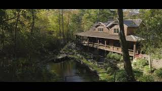 Big waterfall at Cashiers, NC mountains home - 