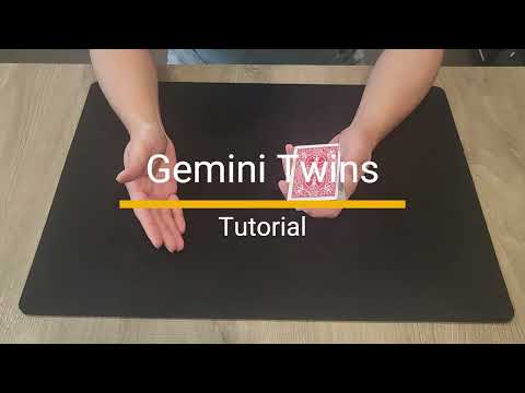 Gemini Twins Card Trick Tutorial