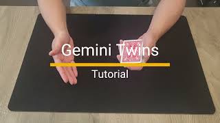 [Card Trick Tutorial] Gemini Twins (Impromptu Self Working Card Trick)