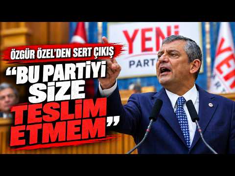 Özgür Özel’den çok konuşulacak çıkış: "Bu partiyi size teslim etmem"