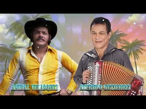 ALFREDO GUTIERREZ VS ANIBAL VELASQUEZ EXITOS - MIX CUMBIAS COLOMBIANAS PARA BAILAR