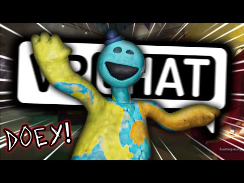DOEY THE DOUGHMAN GOES CRAZY IN VRCHAT! | Poppy Playtime Chapter 4 | Funny Moments