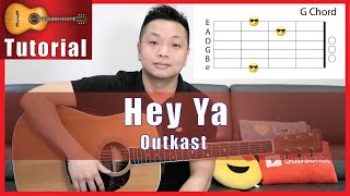 Hey Ya - Outkast Guitar Tutorial SUPER EASY