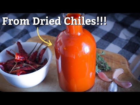 BANGIN Homemade Hot Sauce Recipe Made With Dried Chile Peppers