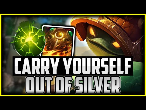 WHY RAMMUS IS THE BEST LOW ELO CARRY NOW👌 (MOST DAMAGE DEALT/TAKEN 🔥) - League of Legends