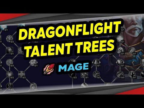 Erster Einblick in die Mage Talent Trees für Dragonflight | First Look Alpha | WoW Dragonflight 10.0