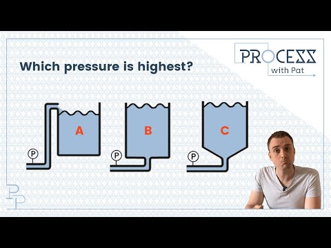 Pressure, head, and pumping into tanks