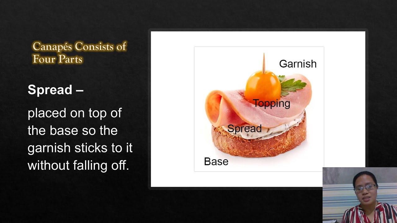 Grade 9 – TLE  Cookery Appetizers