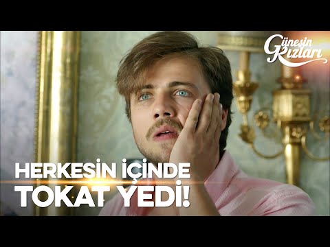 Haluk Herkesin İçinde Ali'ye Tokat Attı! - Güneşin Kızları 8. Bölüm