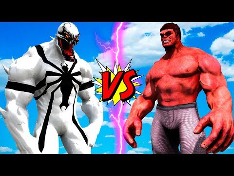 ANTI-VENOM VS RED HULK - EPIC SUPERHEROES BATTLE