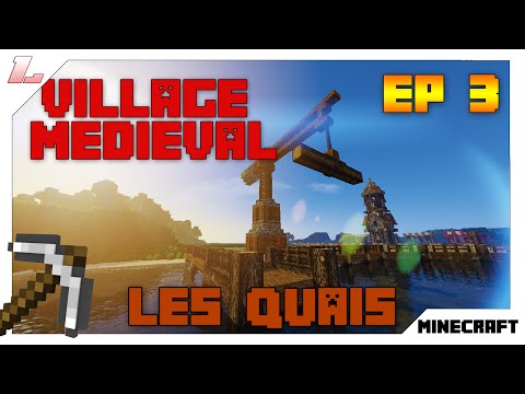 LYDEAD -  Minecraft 1.10 |  Medieval village from A to Z - Episode 3: The quays