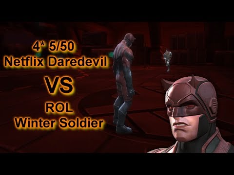 4 Star 5/50 Netflix Daredevil VS Realm Of Legends Winter Soldier - Marvel Contest Of Champions