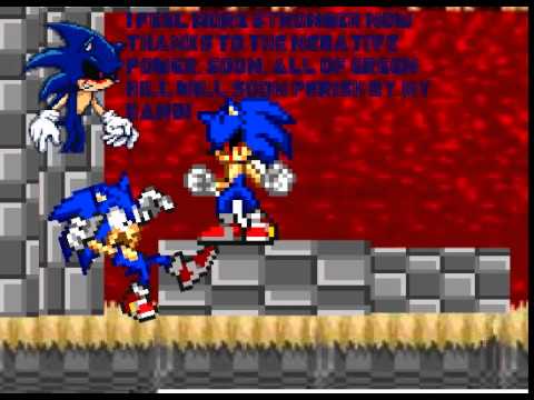 Sonic vs Sonic EXE (by Zyan)