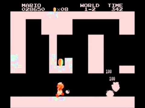 GSCentral.org - Super Mario Bros (NES) - New Background/Enemies Are A Different Color (GG)