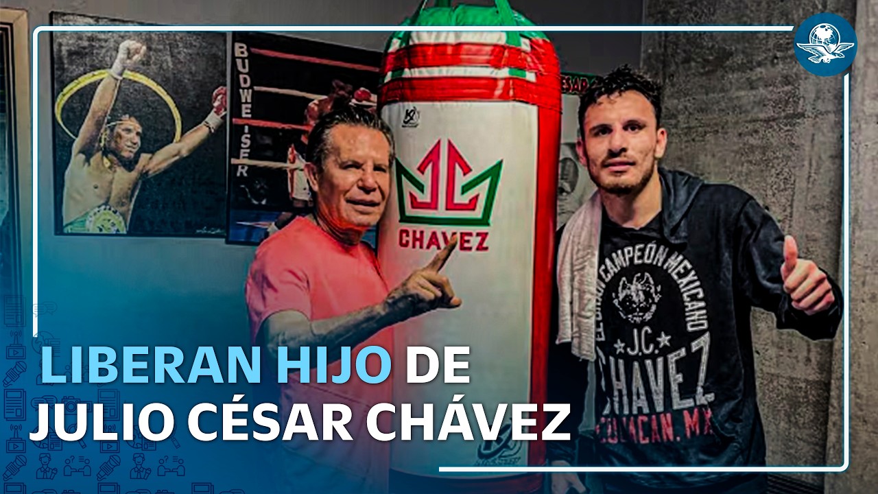 Omar Chávez, hijo de Julio César Chávez, queda libre tras ser acusado de violencia intrafamiliar
