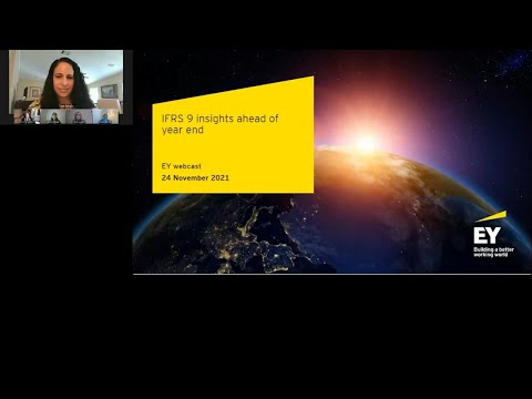 Replay of the EY webcast: IFRS 9 insights ahead of year end