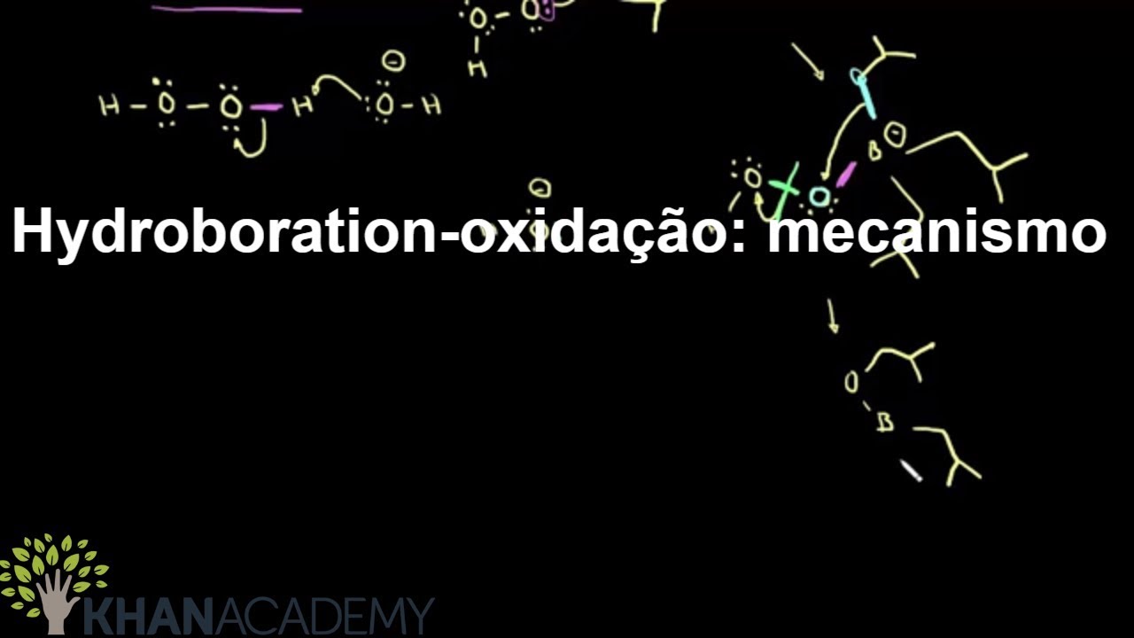 Hydroboration-oxidação: mecanismo | Química orgânica | Khan Academy