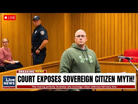 SOVEREIGN CITIZEN ARGUMENTS COLLAPSE IN COURT | Judge Shuts Down “All Caps Name” Defense
