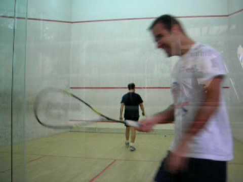 PARTIDO SQUASH ANTONIO NAVAS Vs Peter