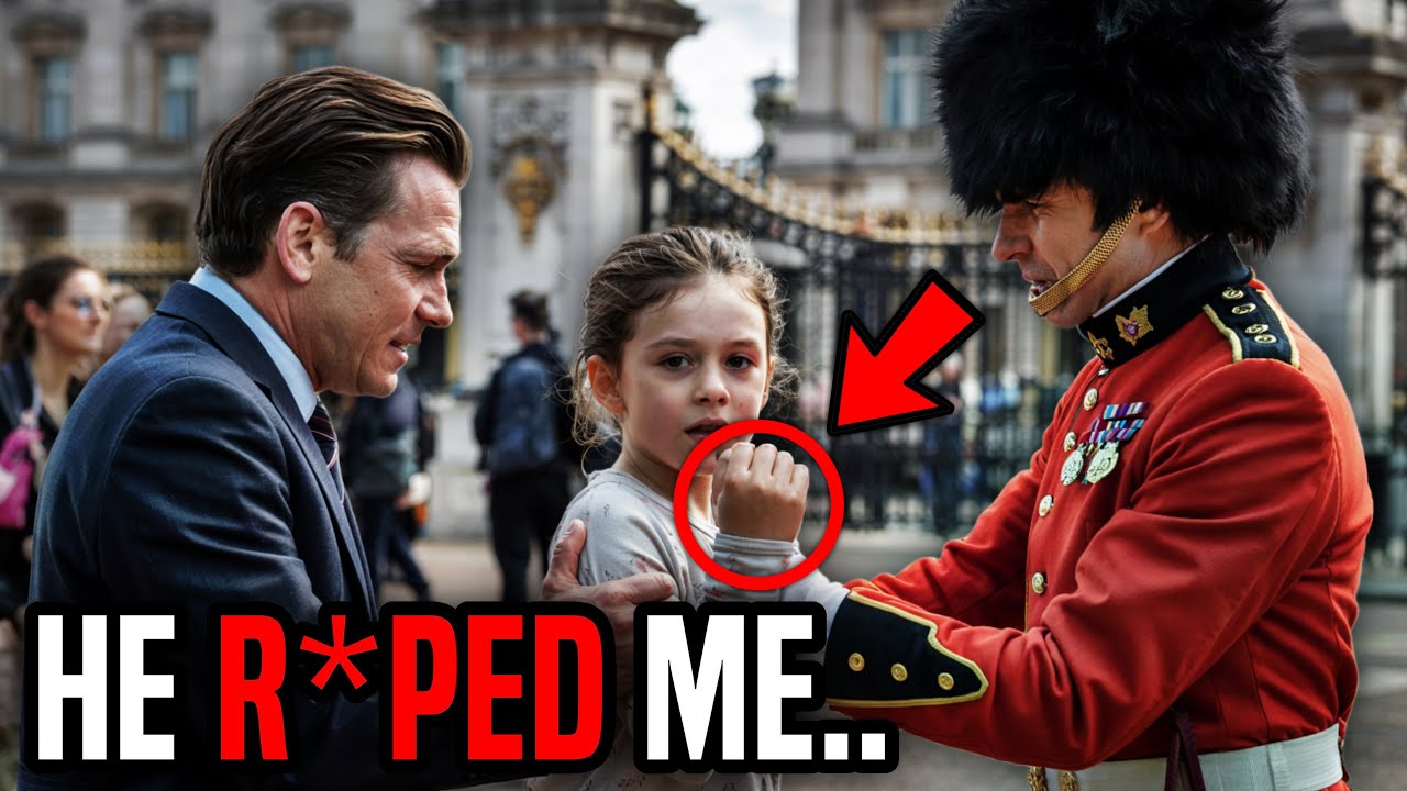 Little Girl Gave a Secret Signal to the Royal Guard. He Instantly Broke Protocol!