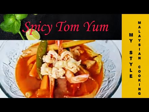 Spicy Tom Yum Malaysian style