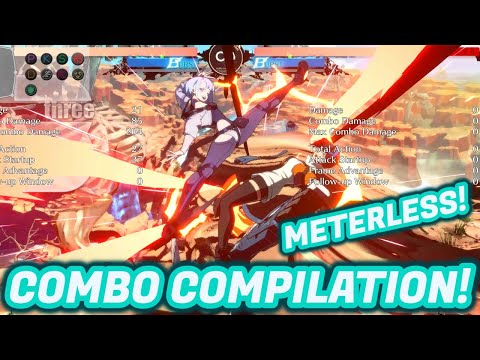 Lucy's Meterless Combo Routing Compilation!  - Guilty Gear Strive "Lucy" DLC Gameplay Combo Guide