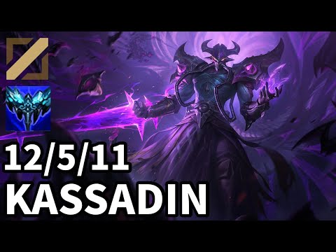 Kassadin Mid vs Cassiopeia - Ranked Master - Patch KR 12.17