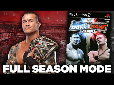 'WWE SmackDown! vs. RAW 2006' FULL SEASON MODE with Randy Orton!