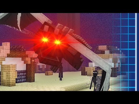 I try making Enderman Houses without killing the Ender Dragon