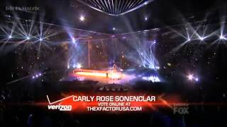 Carly Rose Sonenclar sings "Your Song" (The X Factor USA 2012 Semifinal)