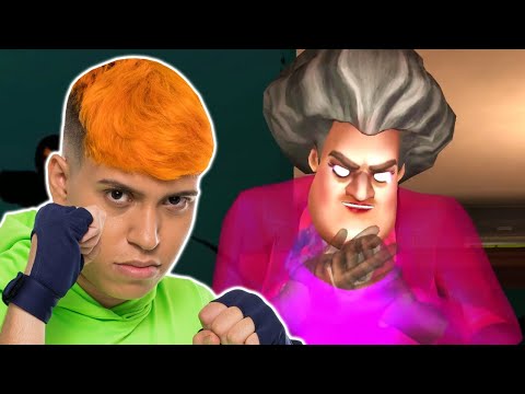 A PROFESSORA VIROU FANTASMA PARA ASSUSTAR OS ALUNOS NO HALLOWEEN!! (Scary Teacher 3D)
