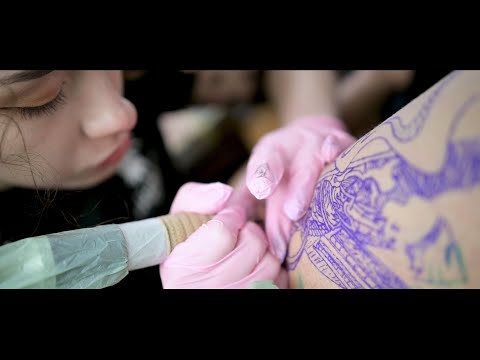 Fikuiku tattoo artist Zakład Tatuażu Kraków B ROLL Short version