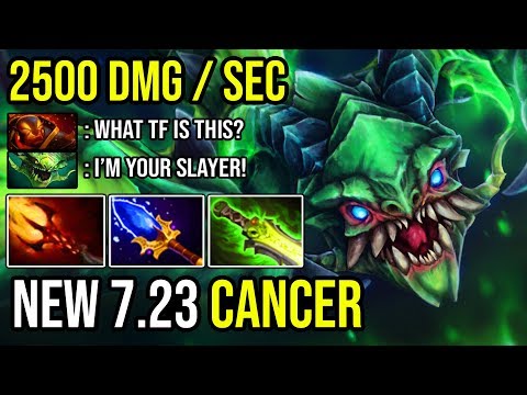 EBOLA MID VIPER IS BACK IN 7.23 Ultra Instinct 2500 DMG Per Second & Endless 10s Strike DotA 2