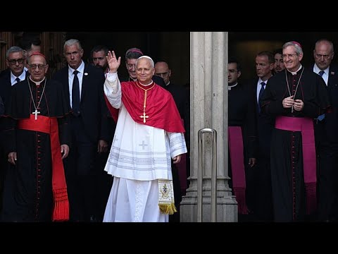 Video Thumbnail: Spanien: Tausende empfangen Papst Leo XIV in Barcelona