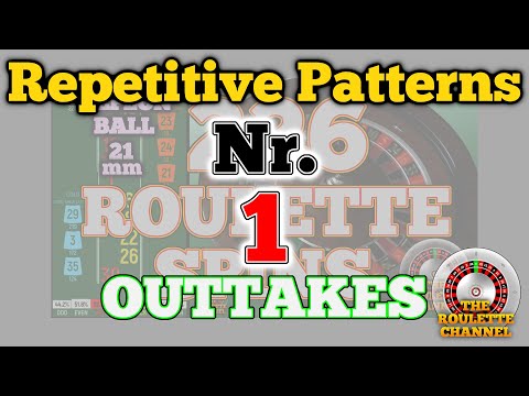 Repetitive Patterns - Nr. 1 – Outtakes from Video “226 Roulette Wheel Spins – 21 mm Teflon Ball"