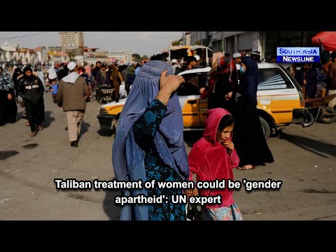 Taliban treatment of women could be 'gender apartheid' UN expert