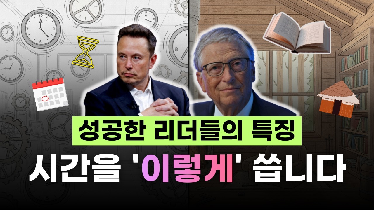 '열심히'만 하는 사람은 절대 모르는 부자들의 시간 관리법 [이슈 줍줍]