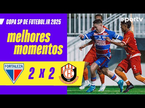 Gols e lances de Fortaleza x Carajás