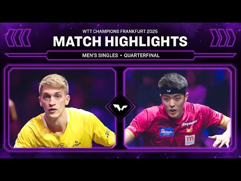 Anton Kallberg vs Dang Qiu | MS QF | #WTTFrankfurt 2025