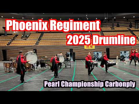 Phoenix Regiment 2025 Drumline warm up