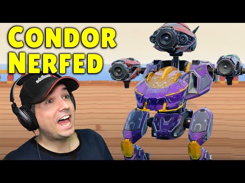 CONDOR NERF – How bad is it? War Robots Gameplay WR