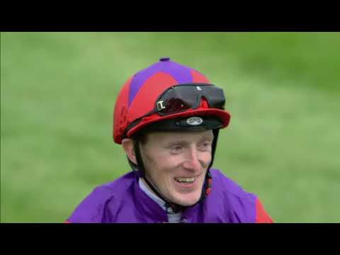 Romanised wins the Minstrel Stakes at the Curargh Racecourse