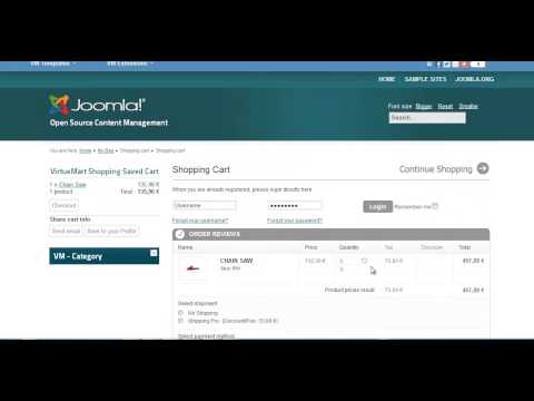 One Page Checkout Virtuemart - Virtuemart Extensions Cmsmart